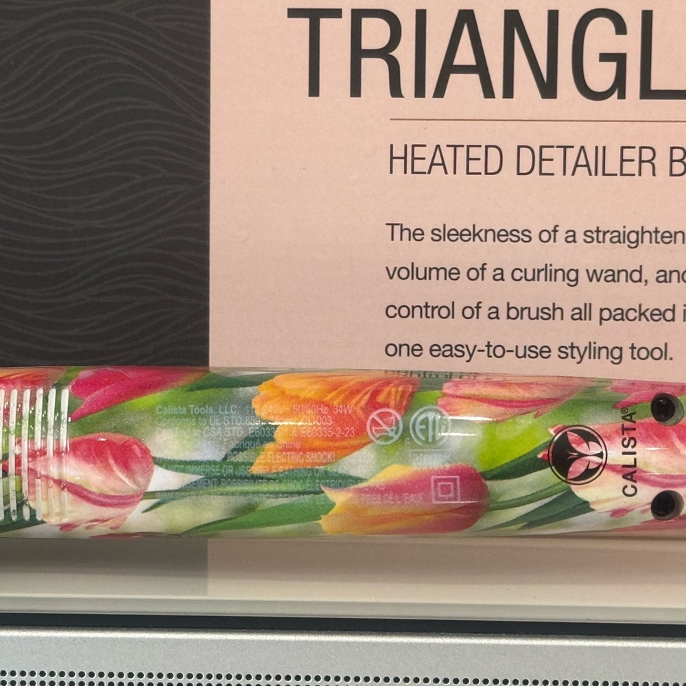 Calista TrainglPro Heated Detailer Brush ( Tulip) - Picture 8 of 9